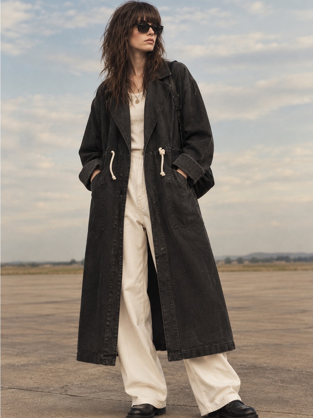 OshKosh B'gosh Black Trench Coat